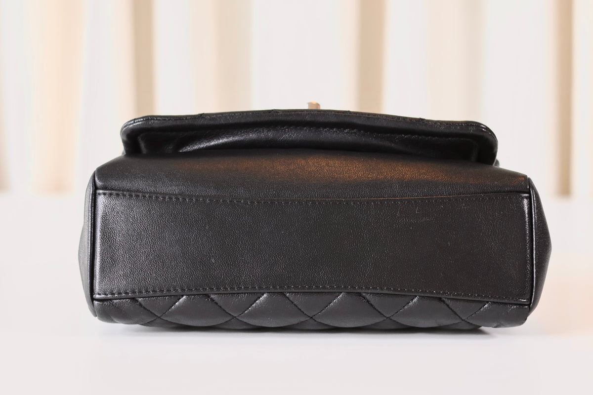 Chanel Single Flap Bag Black