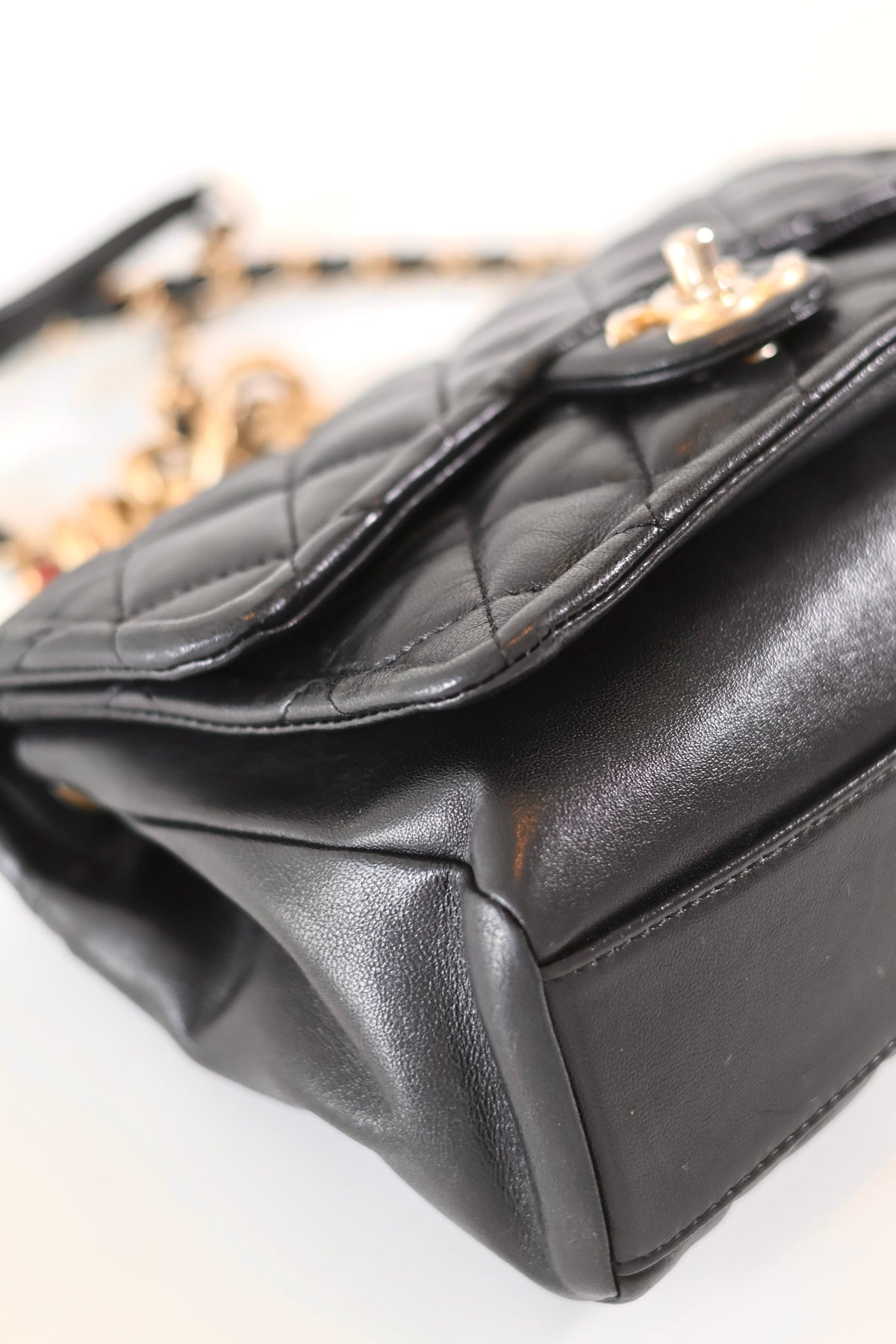 Chanel Single Flap Bag Black