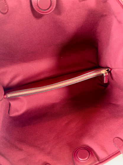 Gucci GG Signature Tote Burgundy