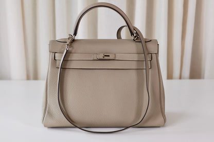Hermès Kelly 32 Gris Tourterelle