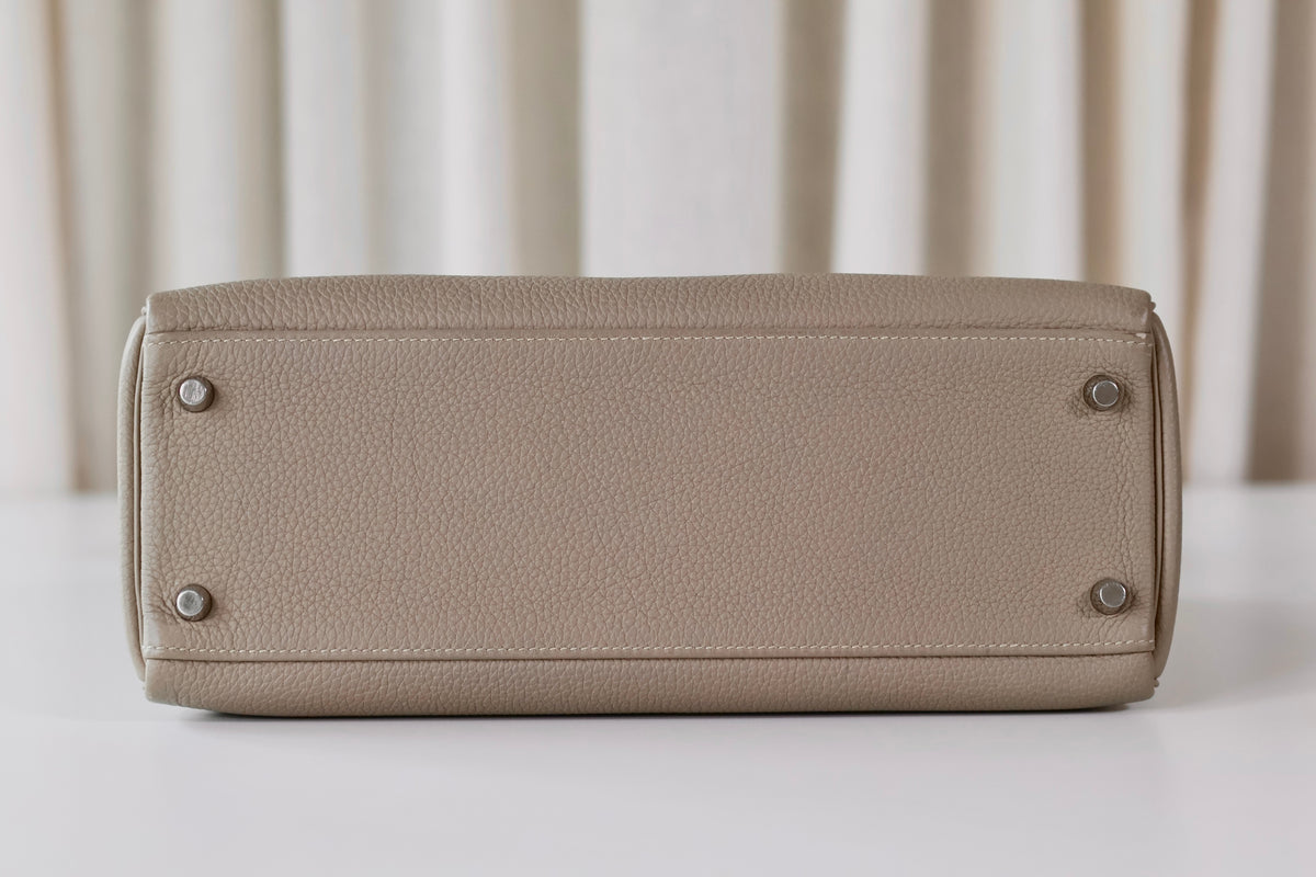 Hermès Kelly 32 Gris Tourterelle