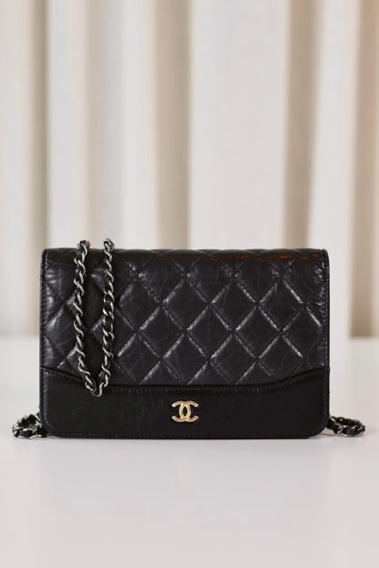 Chanel Wallet On Chain Black