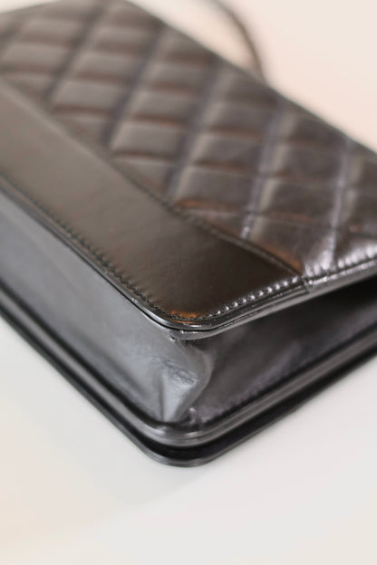Chanel Wallet On Chain Black