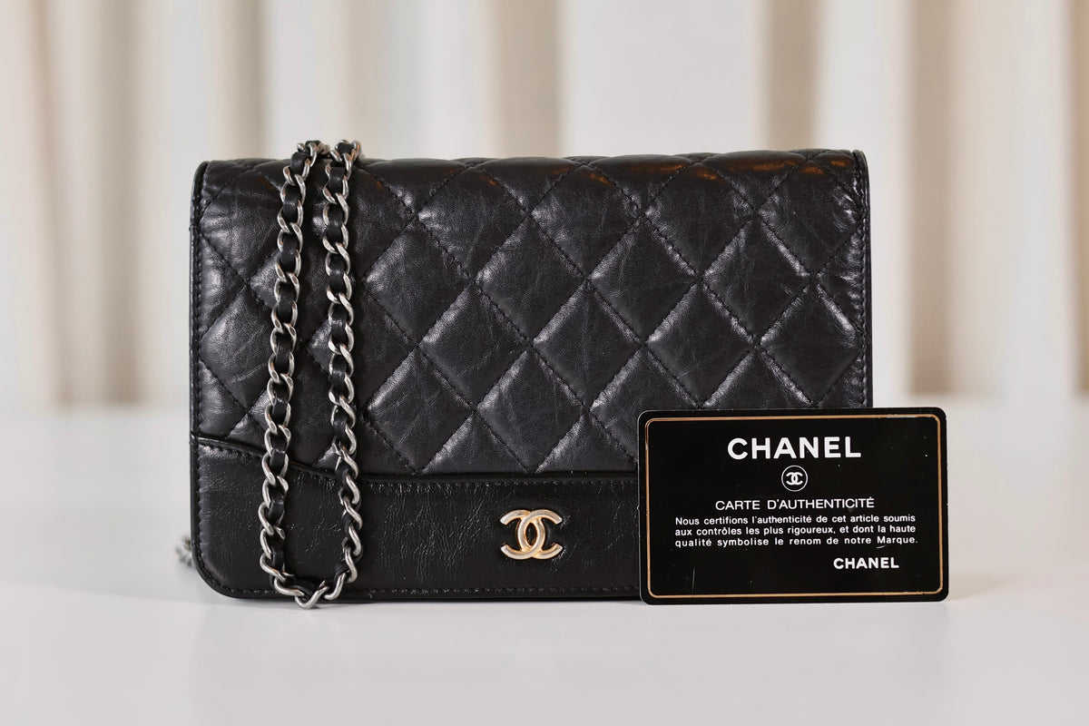 Chanel Wallet On Chain Black