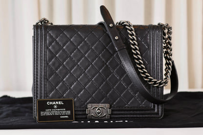 Chanel Boy Bag Large Black