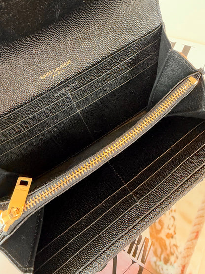 Saint Laurent Wallet Black