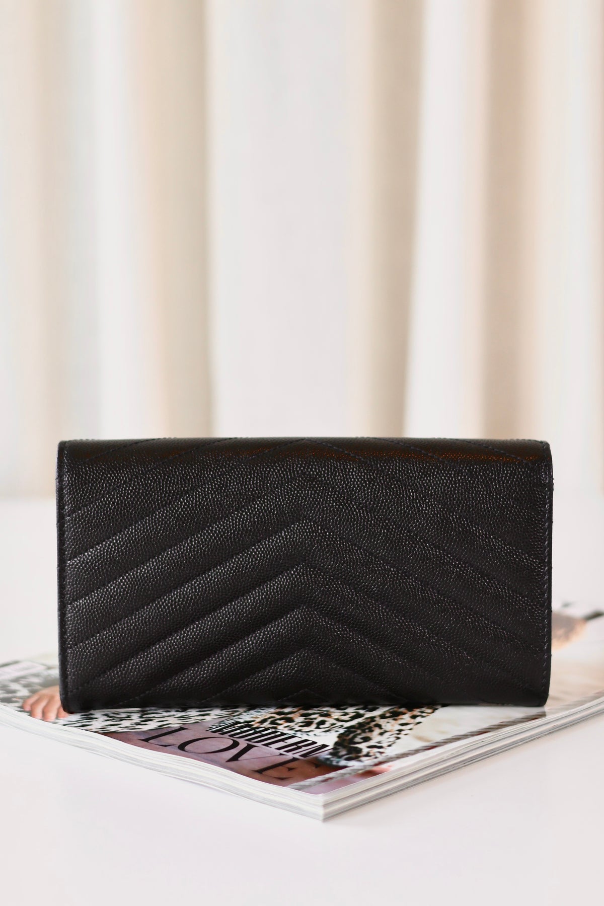 Saint Laurent Wallet Black