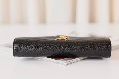 Saint Laurent Wallet Black