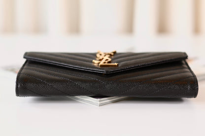 Saint Laurent Wallet Black