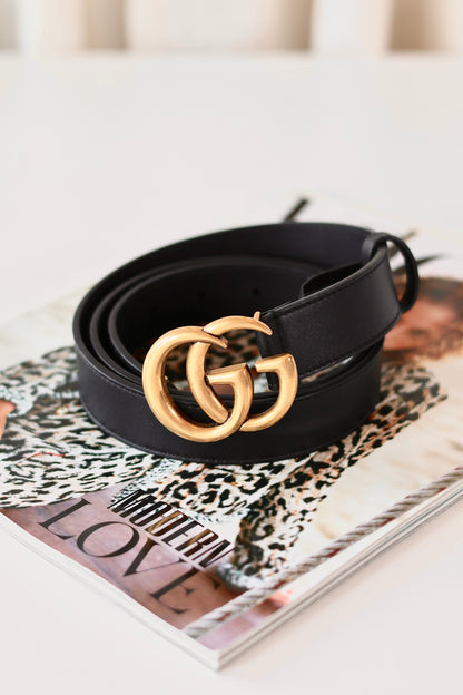 Gucci Marmont Belt Black