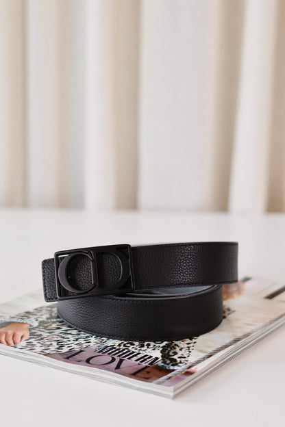 Dior CD Reversible Belt Grey - Black