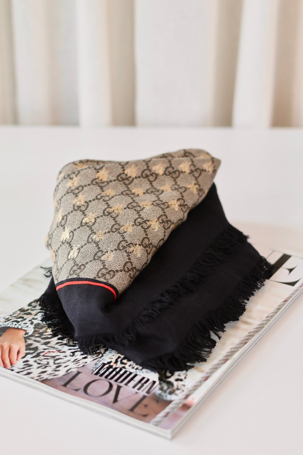 Gucci GG Silk Scarf