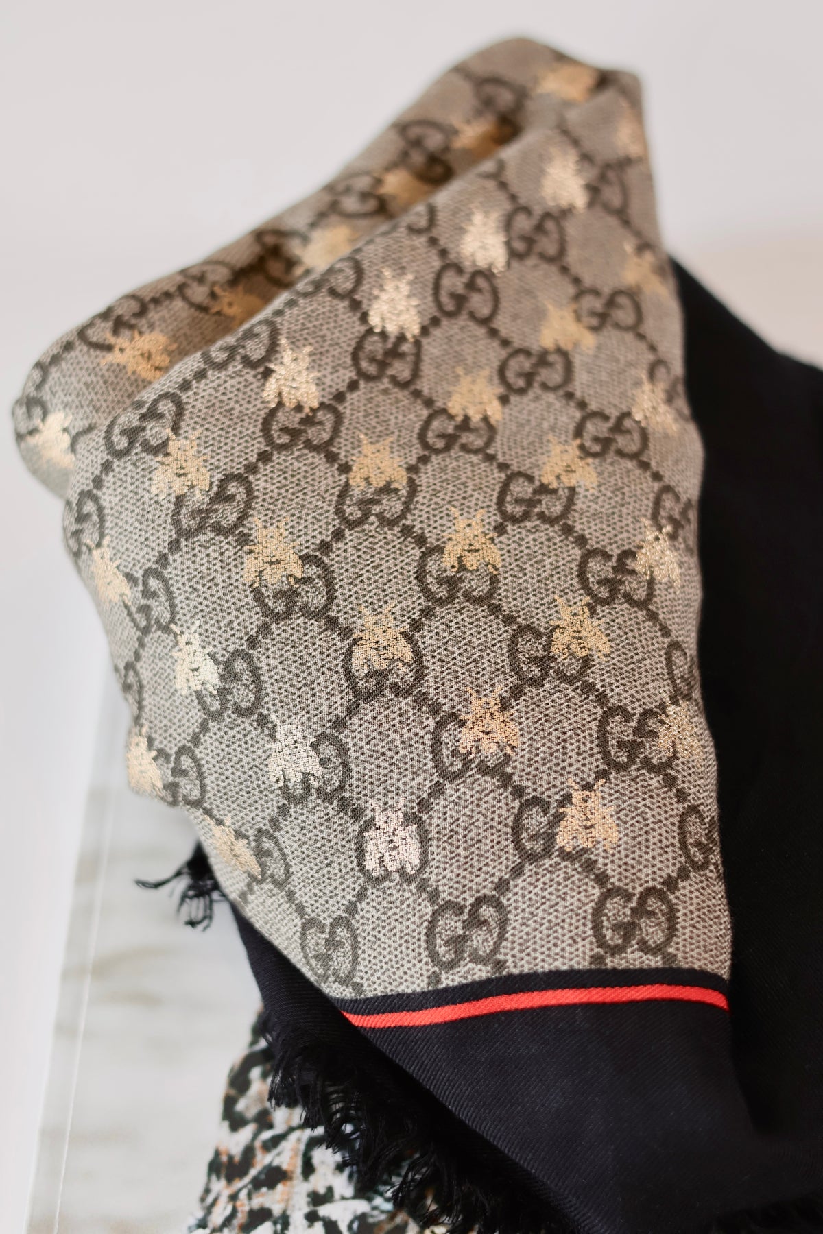 Gucci GG Silk Scarf
