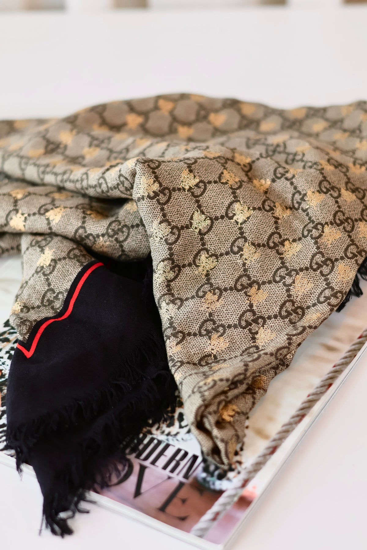 Gucci GG Silk Scarf