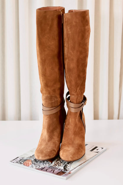 Gucci Heels Brown