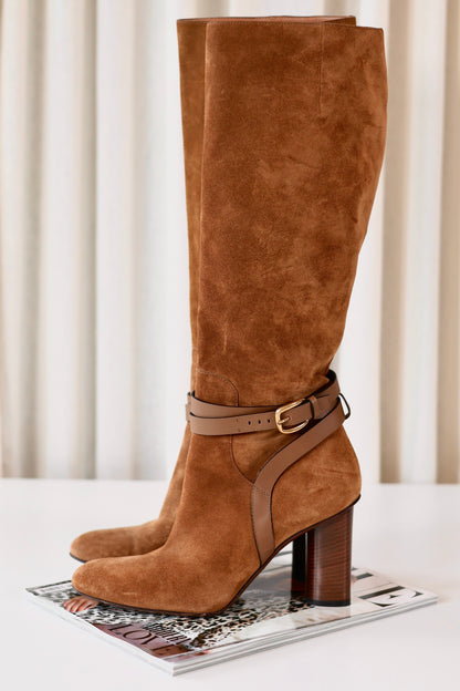 Gucci Heels Brown
