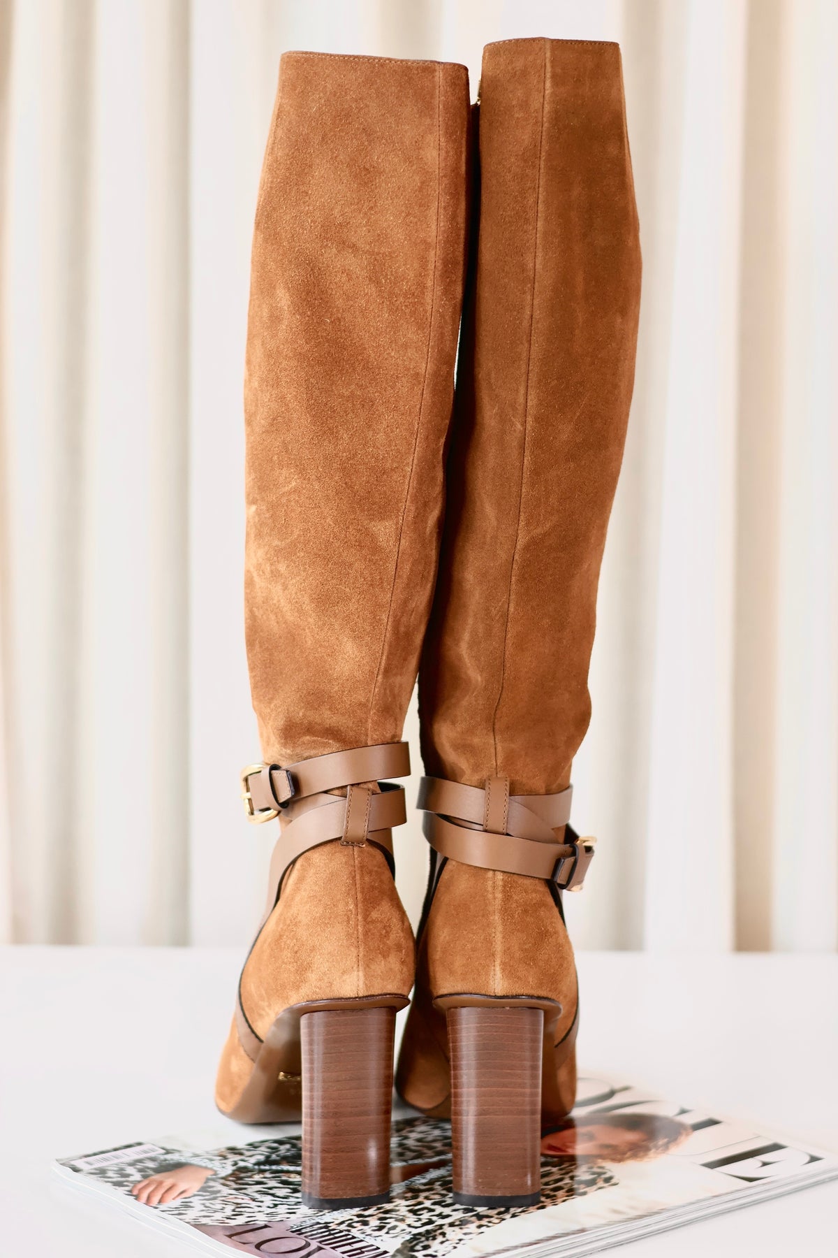 Gucci Heels Brown