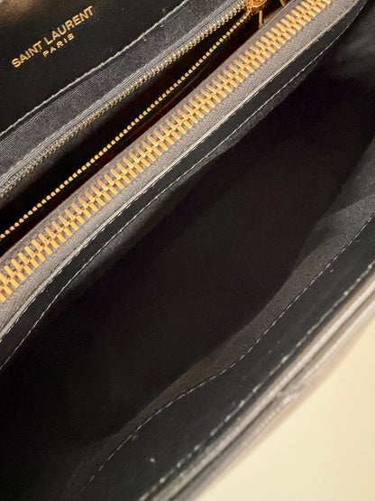 Saint Laurent Loulou Large Black