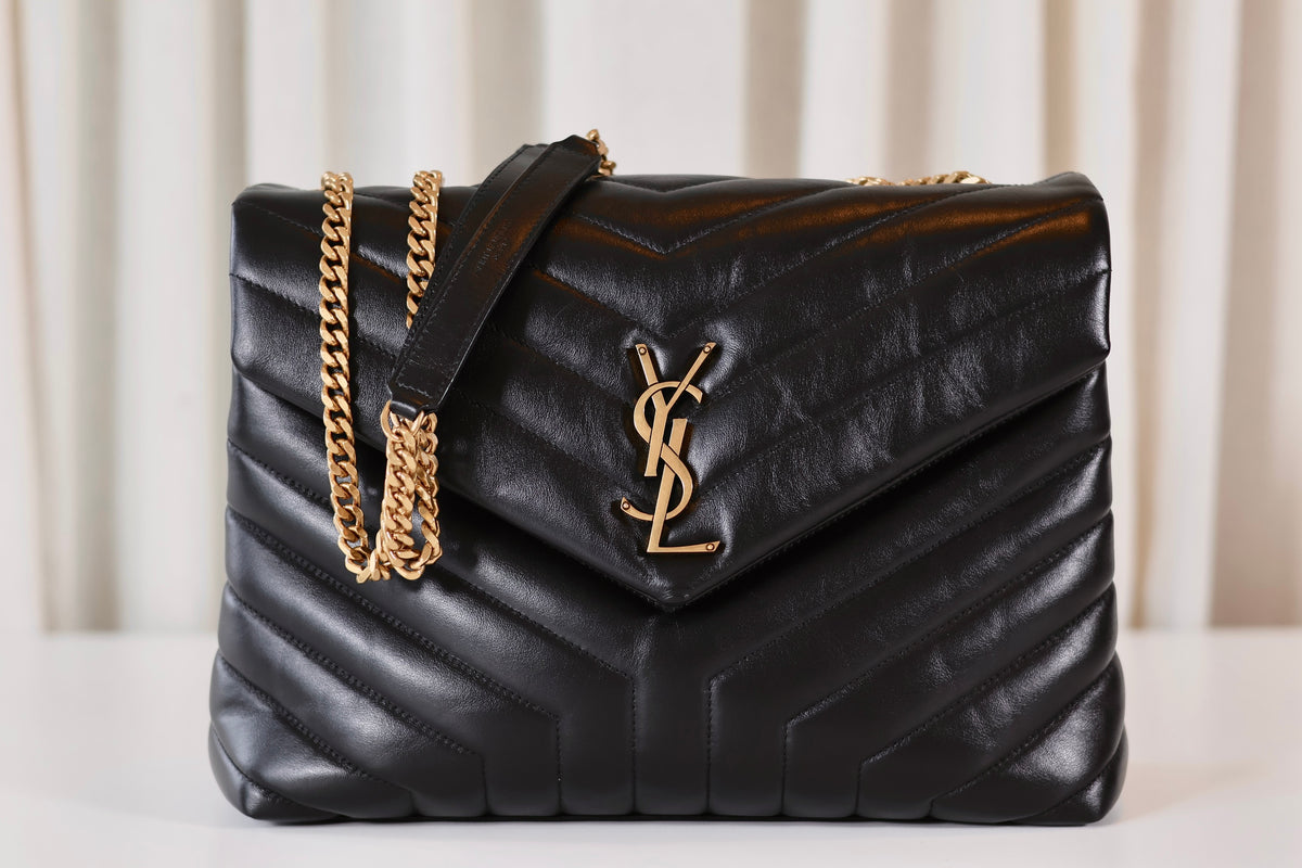 Saint Laurent Loulou Large Black