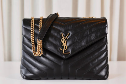 Saint Laurent Loulou Large Black