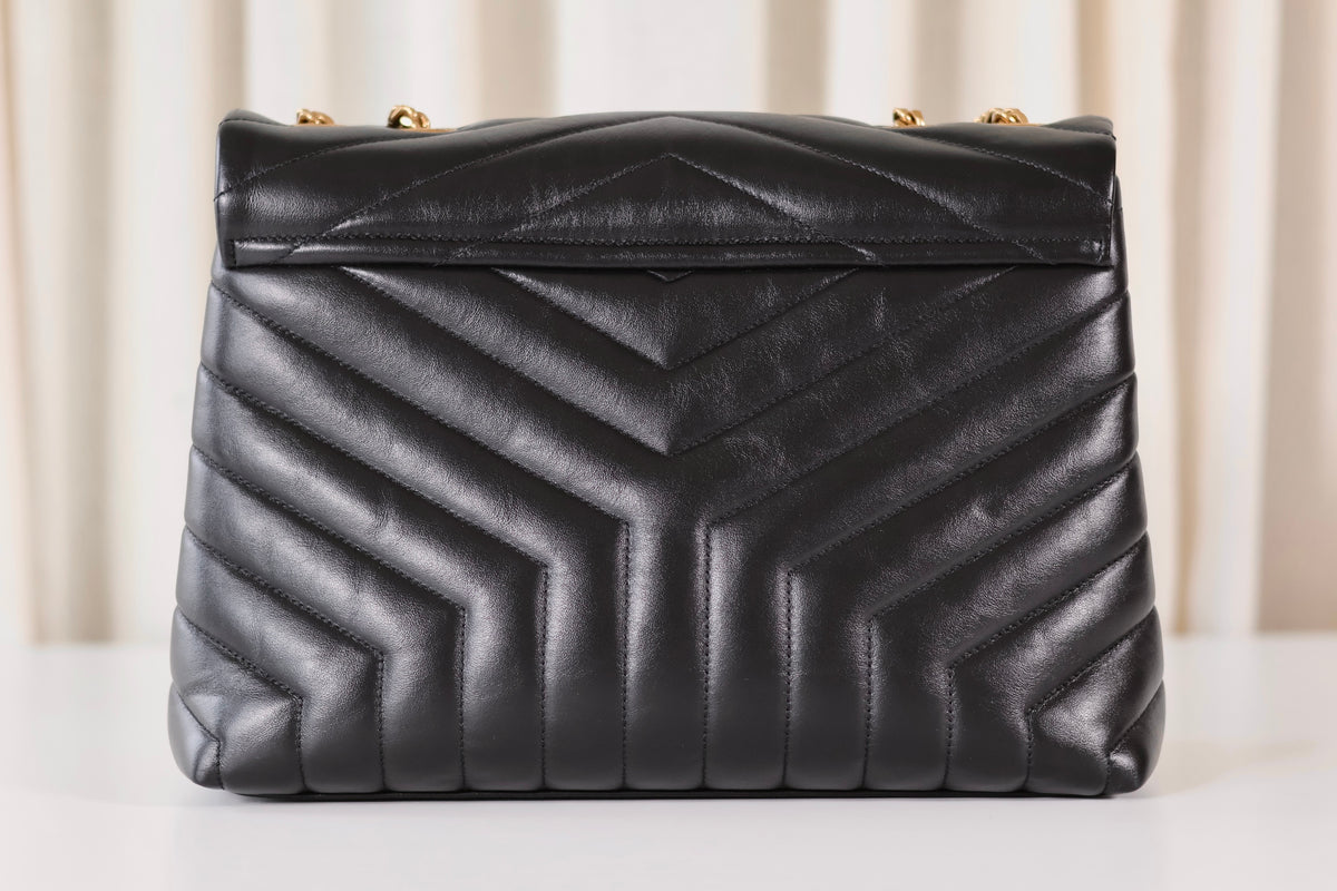 Saint Laurent Loulou Large Black