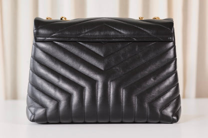 Saint Laurent Loulou Large Black