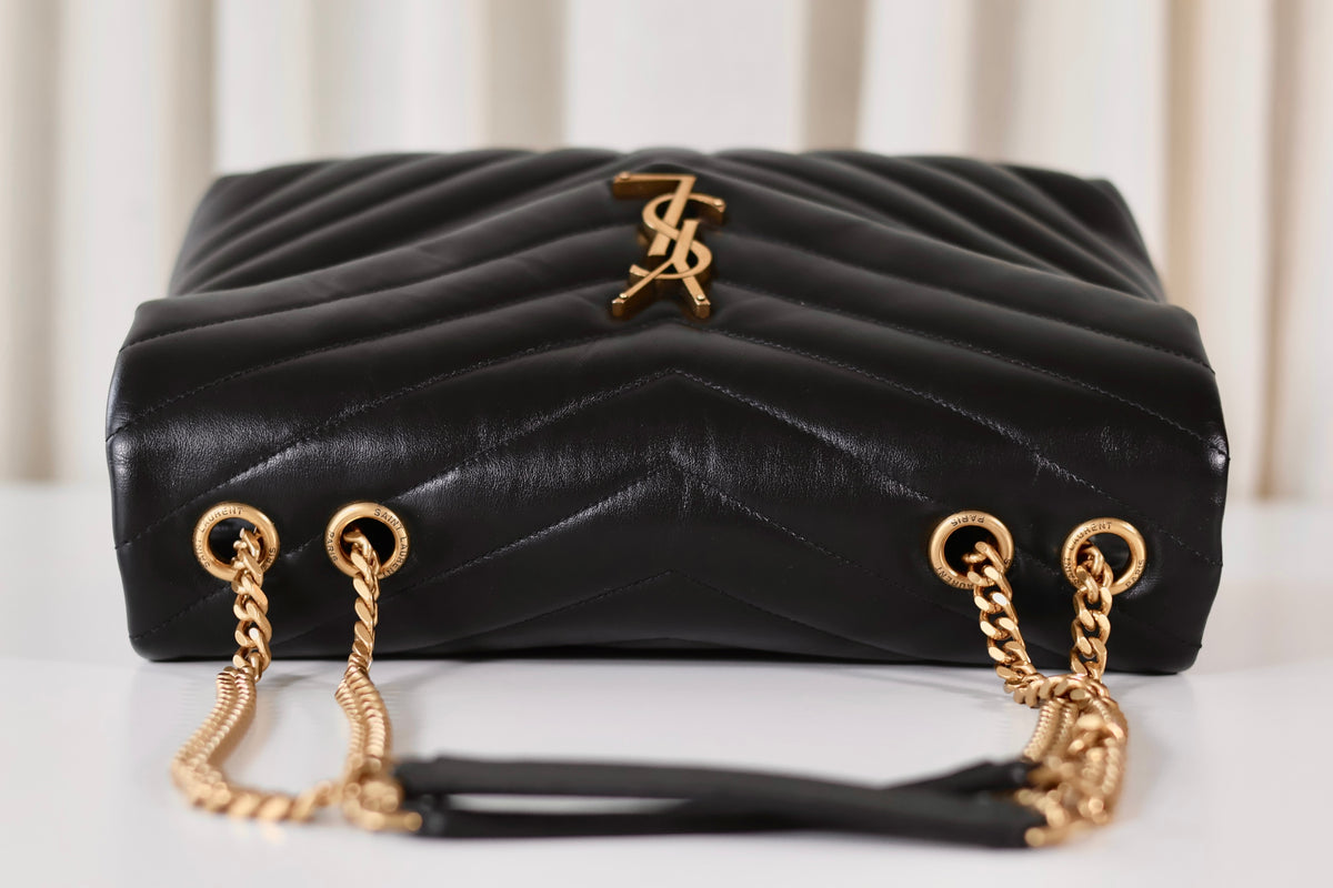Saint Laurent Loulou Large Black