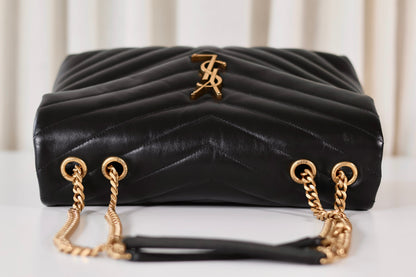 Saint Laurent Loulou Large Black