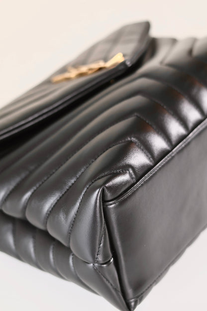 Saint Laurent Loulou Large Black