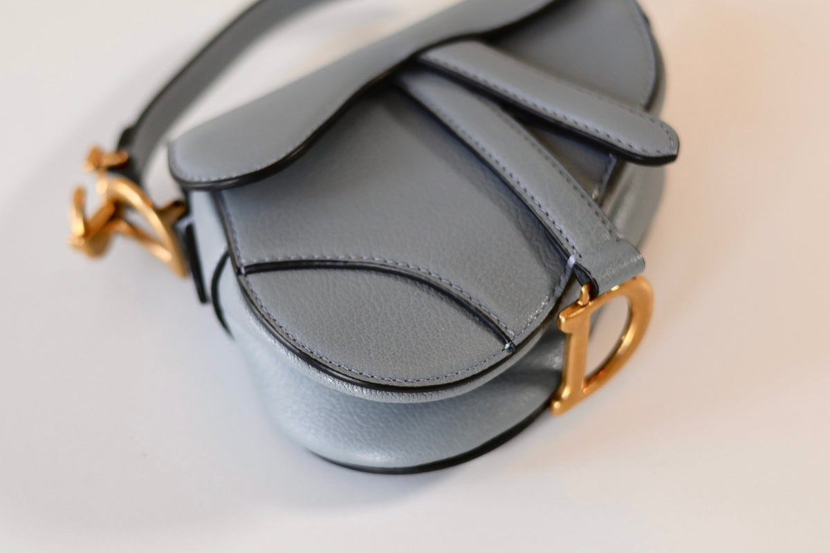 Dior micro saddle bag