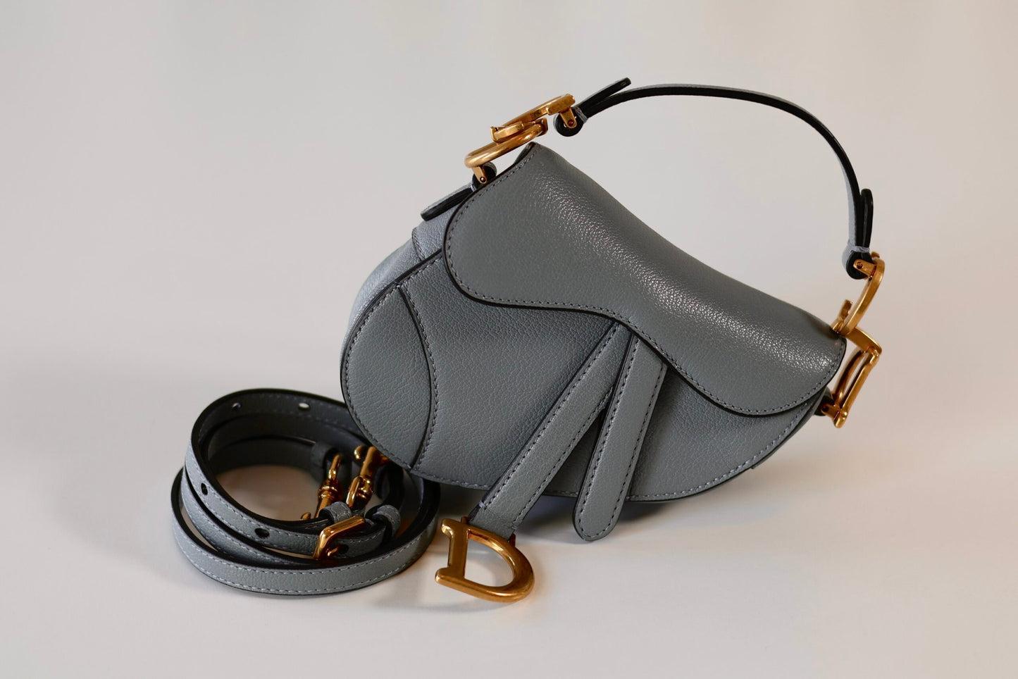 Dior micro saddle bag