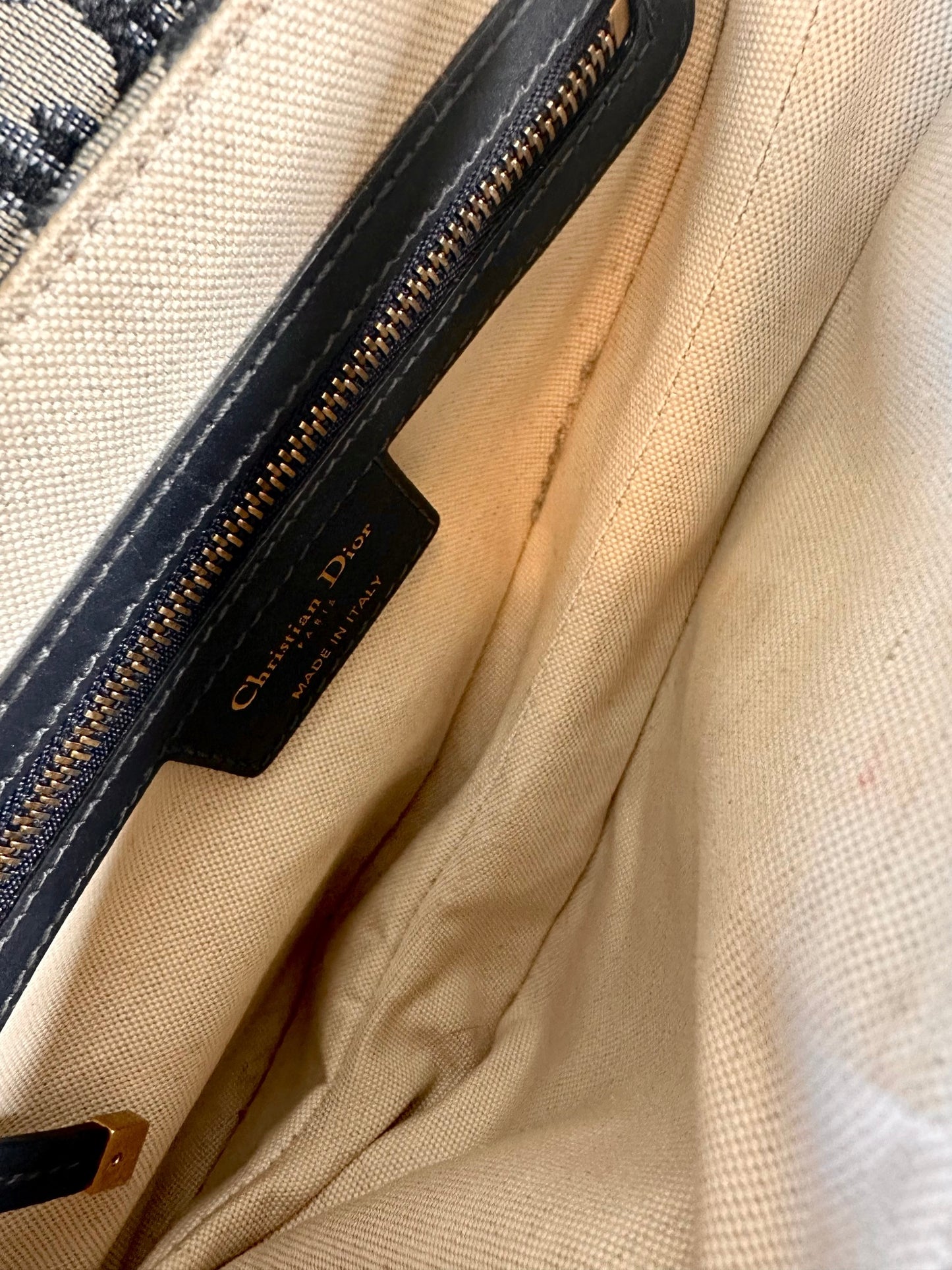 Dior Saddle Bag Medium Oblique