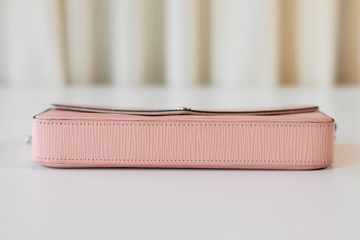 Louis Vuitton Felicie epi pink