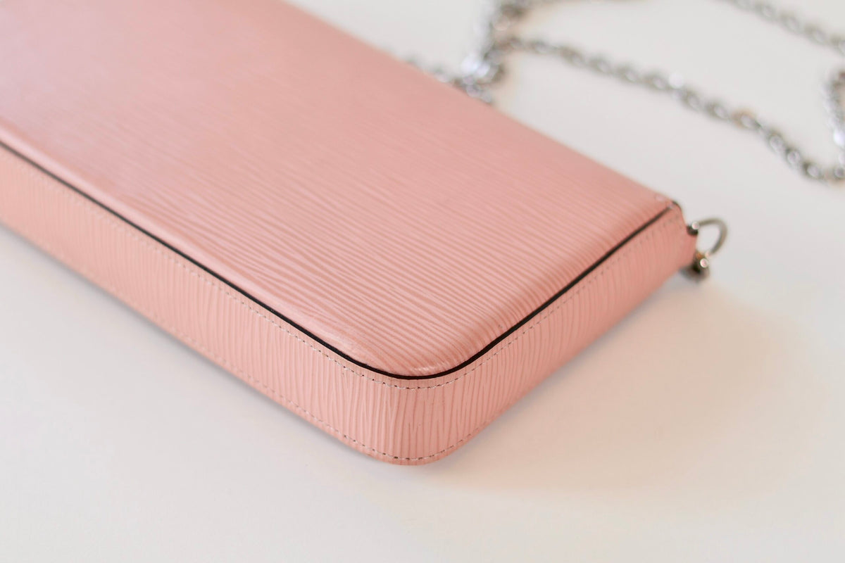 Louis Vuitton Felicie epi pink