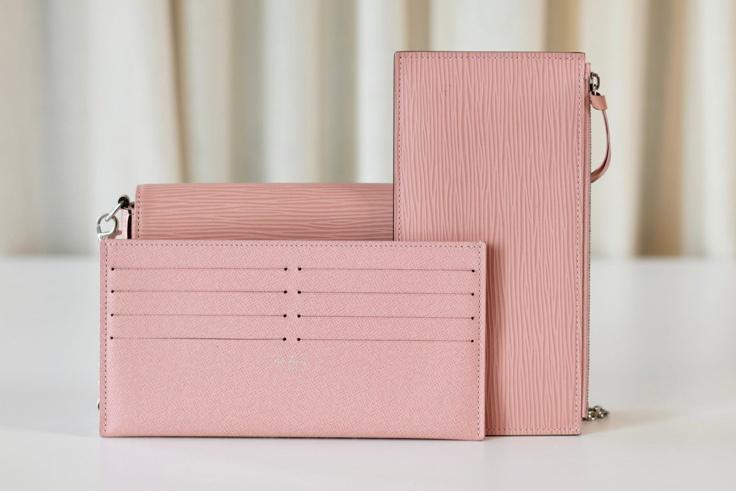 Louis Vuitton Felicie epi pink