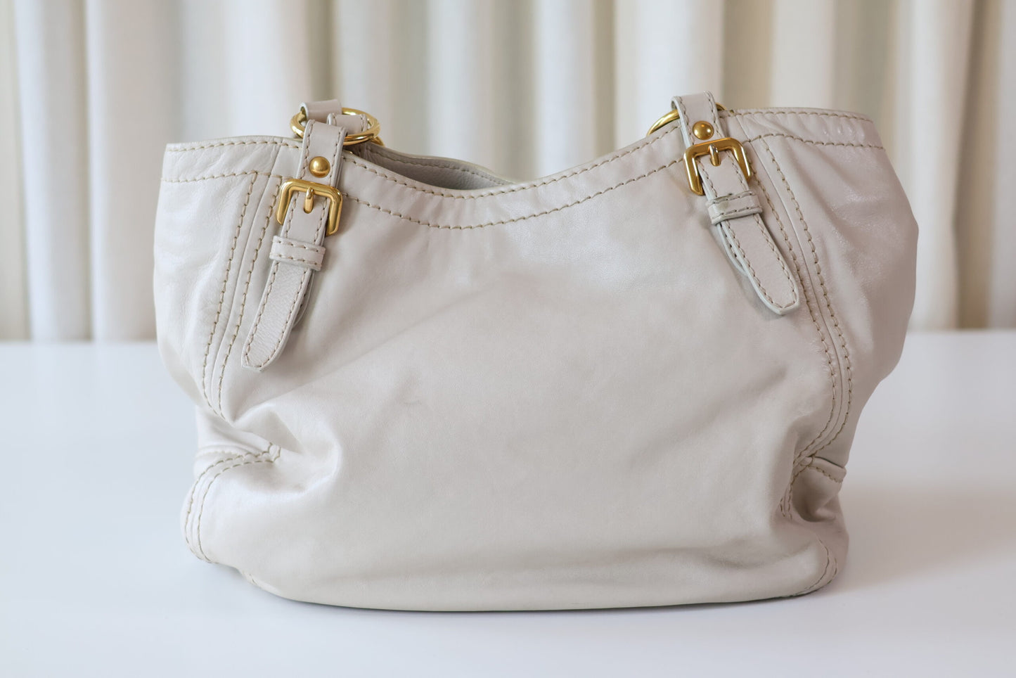Prada handbag off white