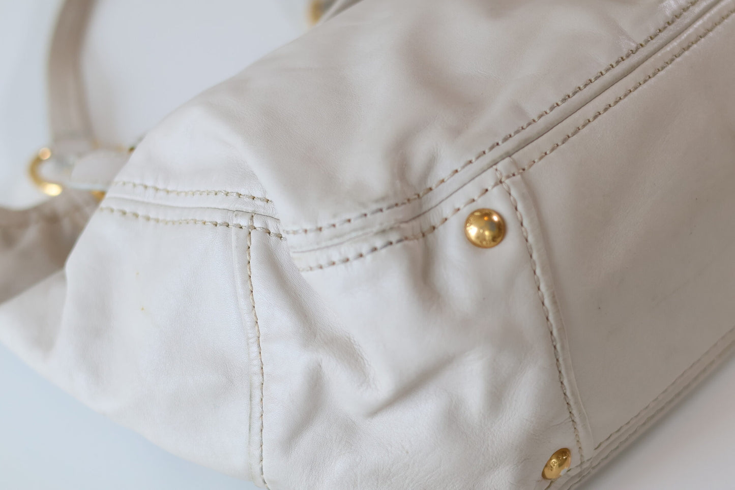 Prada handbag off white