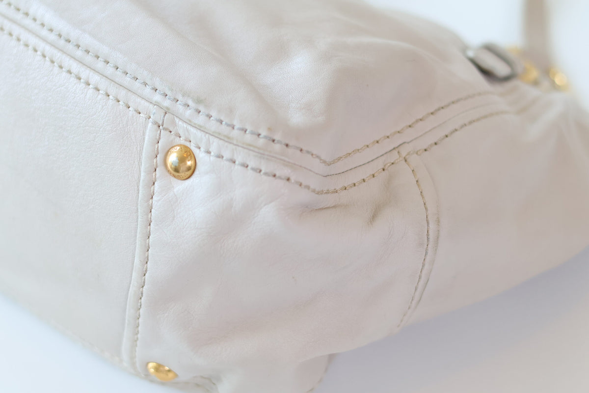 Prada handbag off white