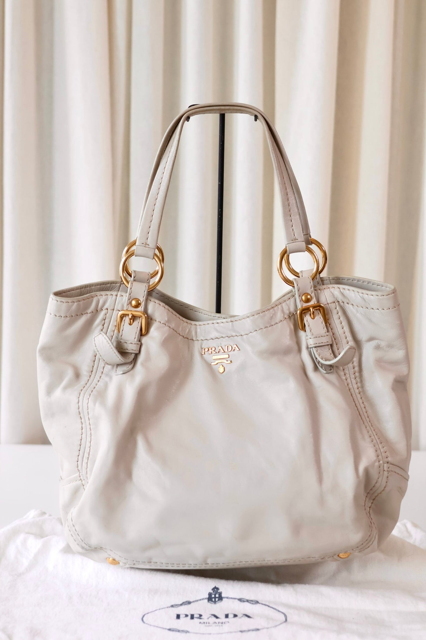 Prada handbag off white