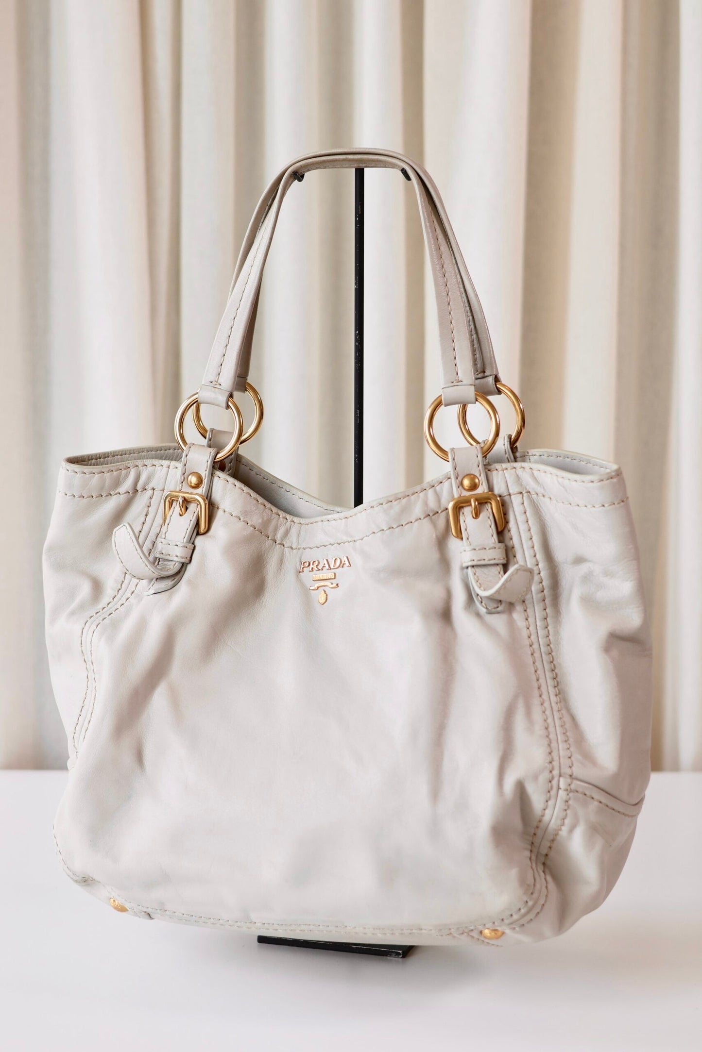 Prada handbag off white