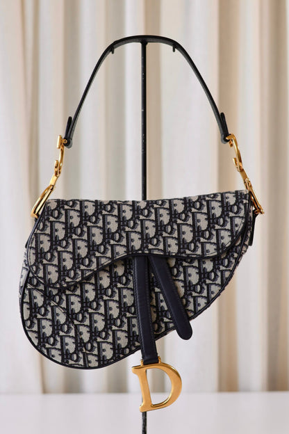 Dior Saddle Bag Medium Oblique