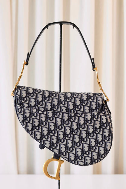 Dior Saddle Bag Medium Oblique