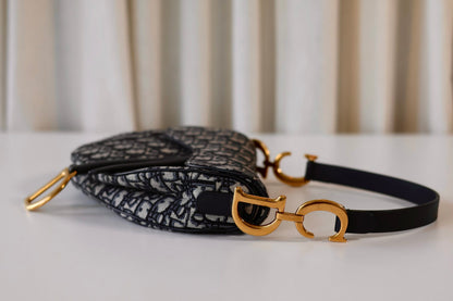 Dior Saddle Bag Medium Oblique