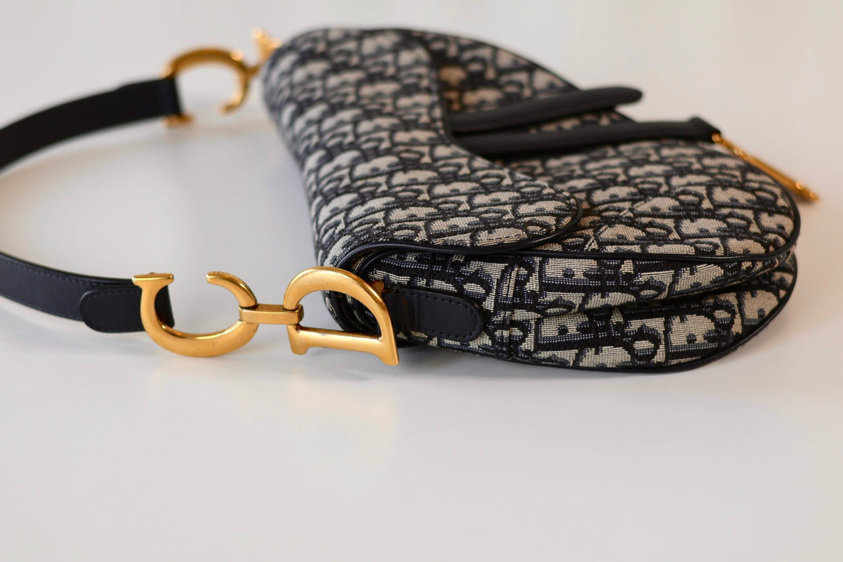 Dior Saddle Bag Medium Oblique
