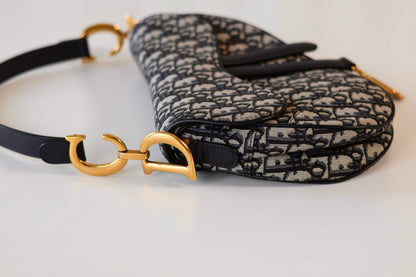 Dior Saddle Bag Medium Oblique