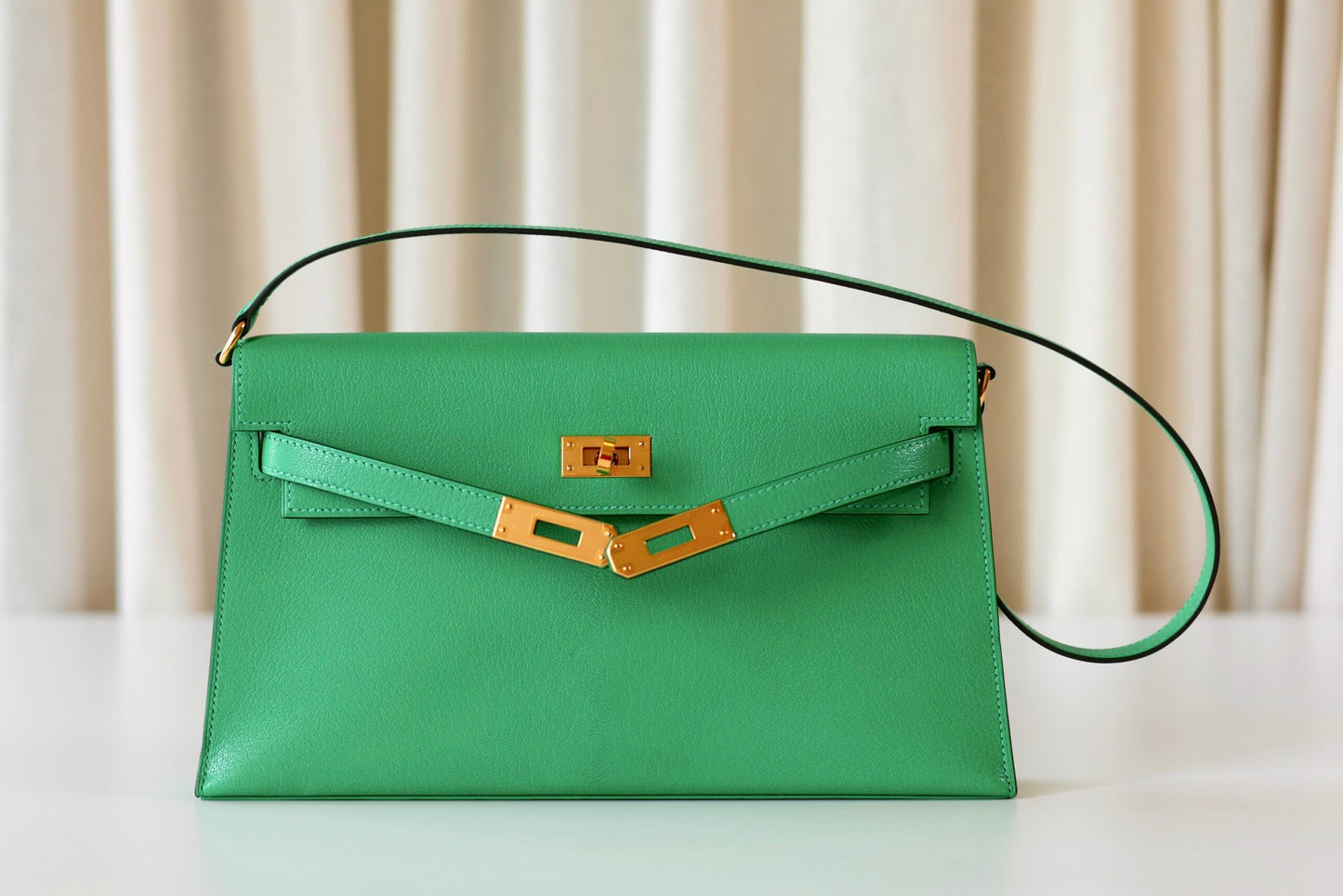 Hermes Kelly elan Menthe