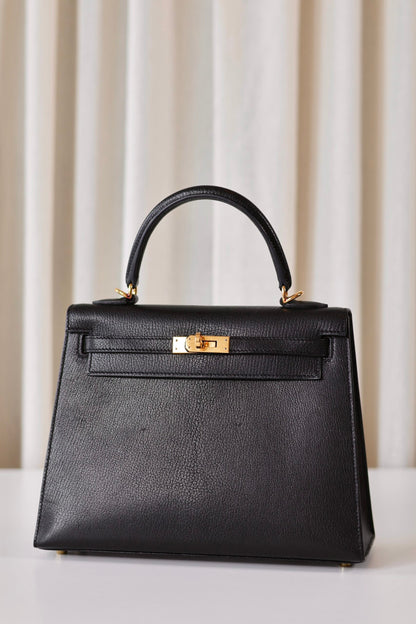 Hermes Kelly 25 Noir