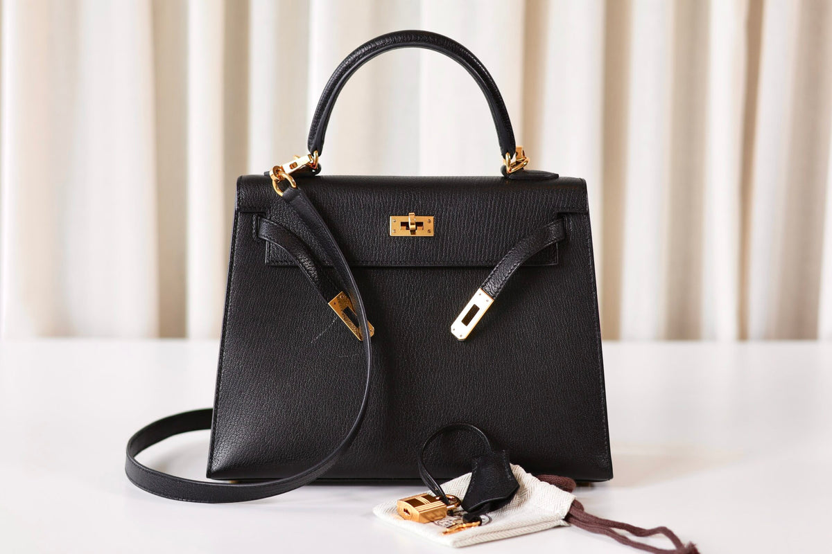 Hermes Kelly 25 Noir