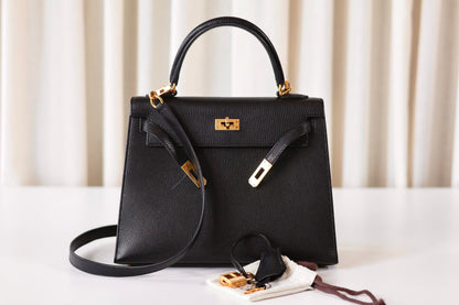 Hermes Kelly 25 Noir