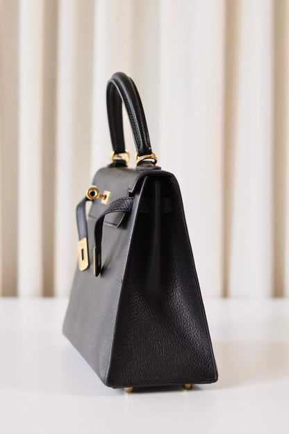 Hermes Kelly 25 Noir